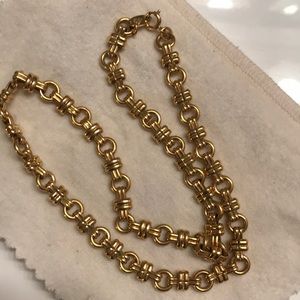 Vintage Trifari Gold Tone Necklace